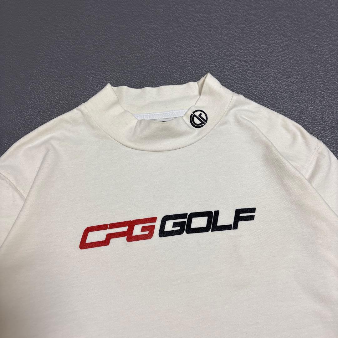CPG GOLF メンズ 長袖 モックネック シャツ