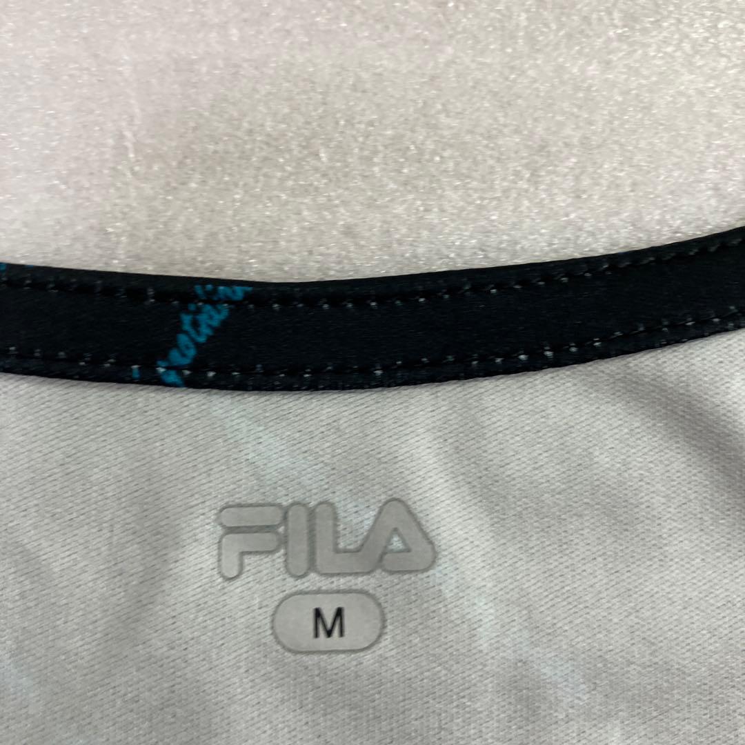 未使用　FILA フィラ　ゲームシャツ＆スコート　レディース　ブラック　M