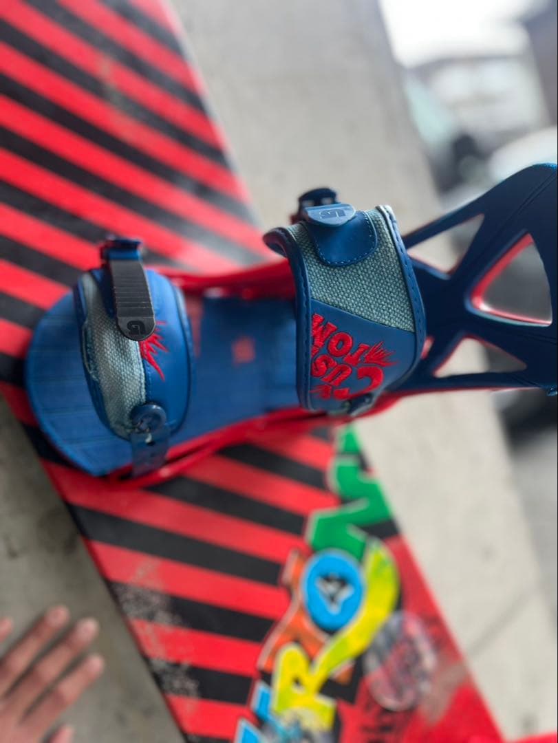 BURTON チョッパーCHOPPER 130 ビィンディング ２点セット