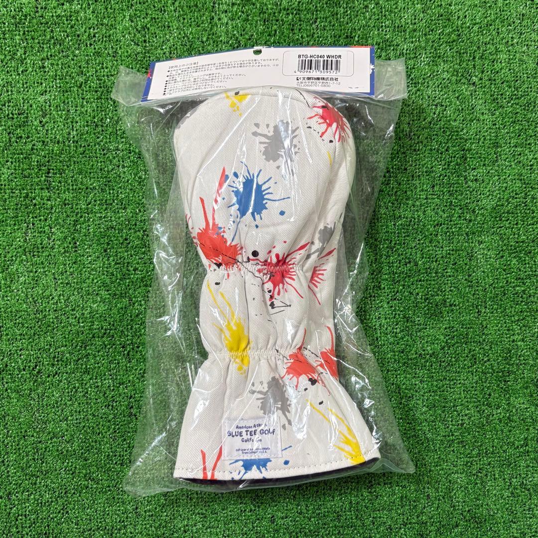 BLUE TEE GOLF デニムキャディバッグ フード・ヘッドカバー付き