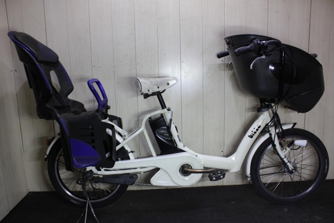 ブリヂストンbikke POLAR e BP0D37 20型 8.9AH3段 白