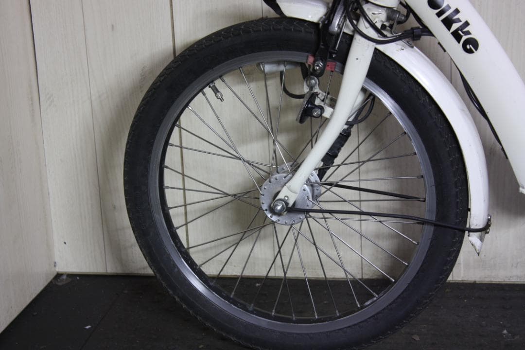 ブリヂストンbikke POLAR e BP0D37 20型 8.9AH3段 白