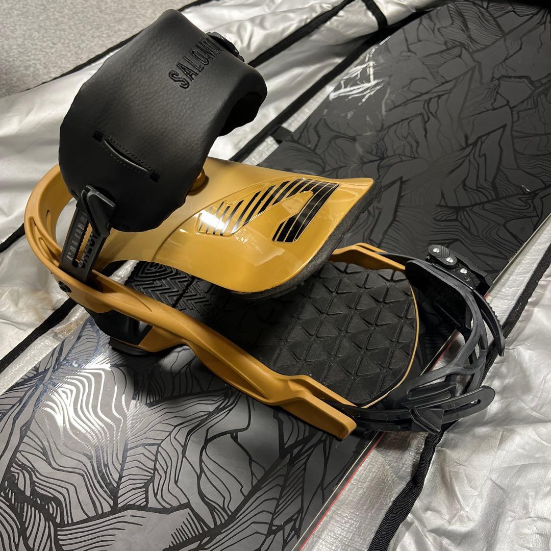 20-21 SALOMON SIGHT 156cm スノーボード+ビンディング