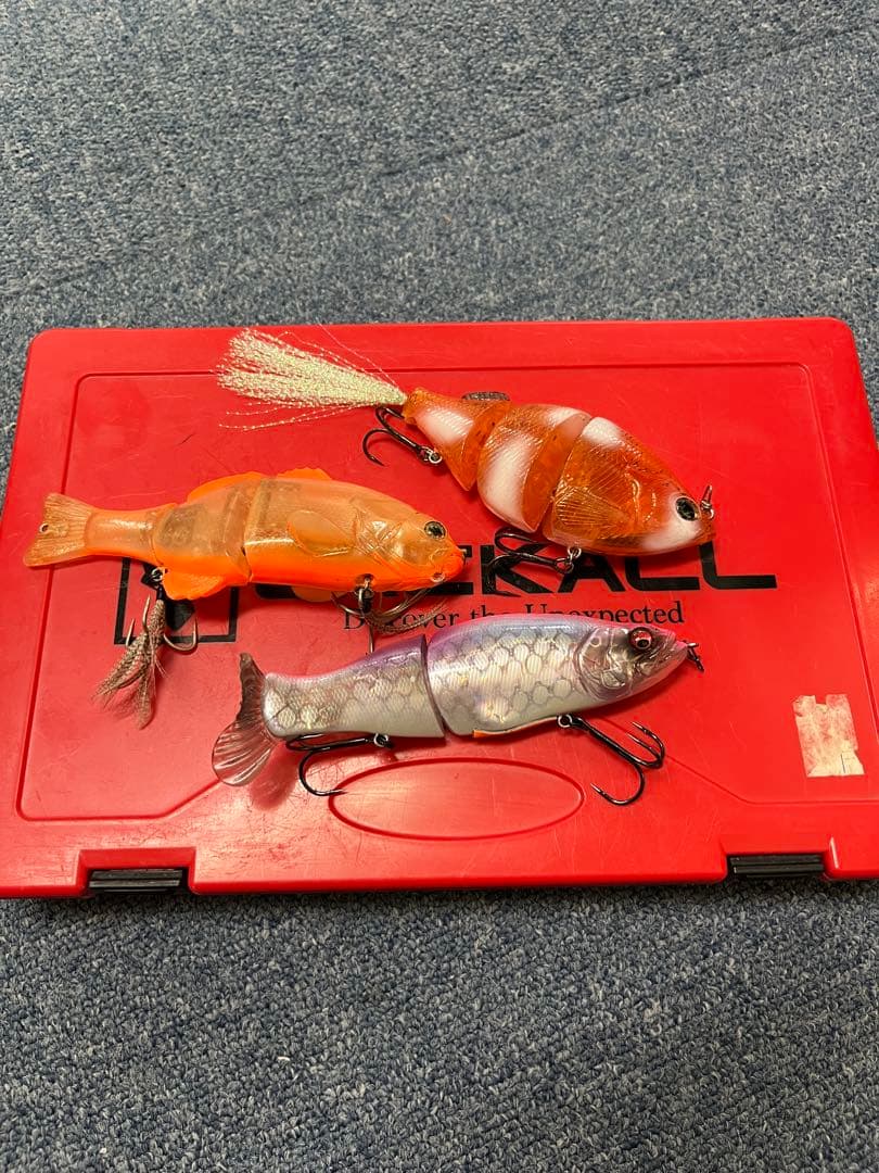 美品ジャッカル　チビタレル　ジークラックギリング　ジョイクロ　バス釣り