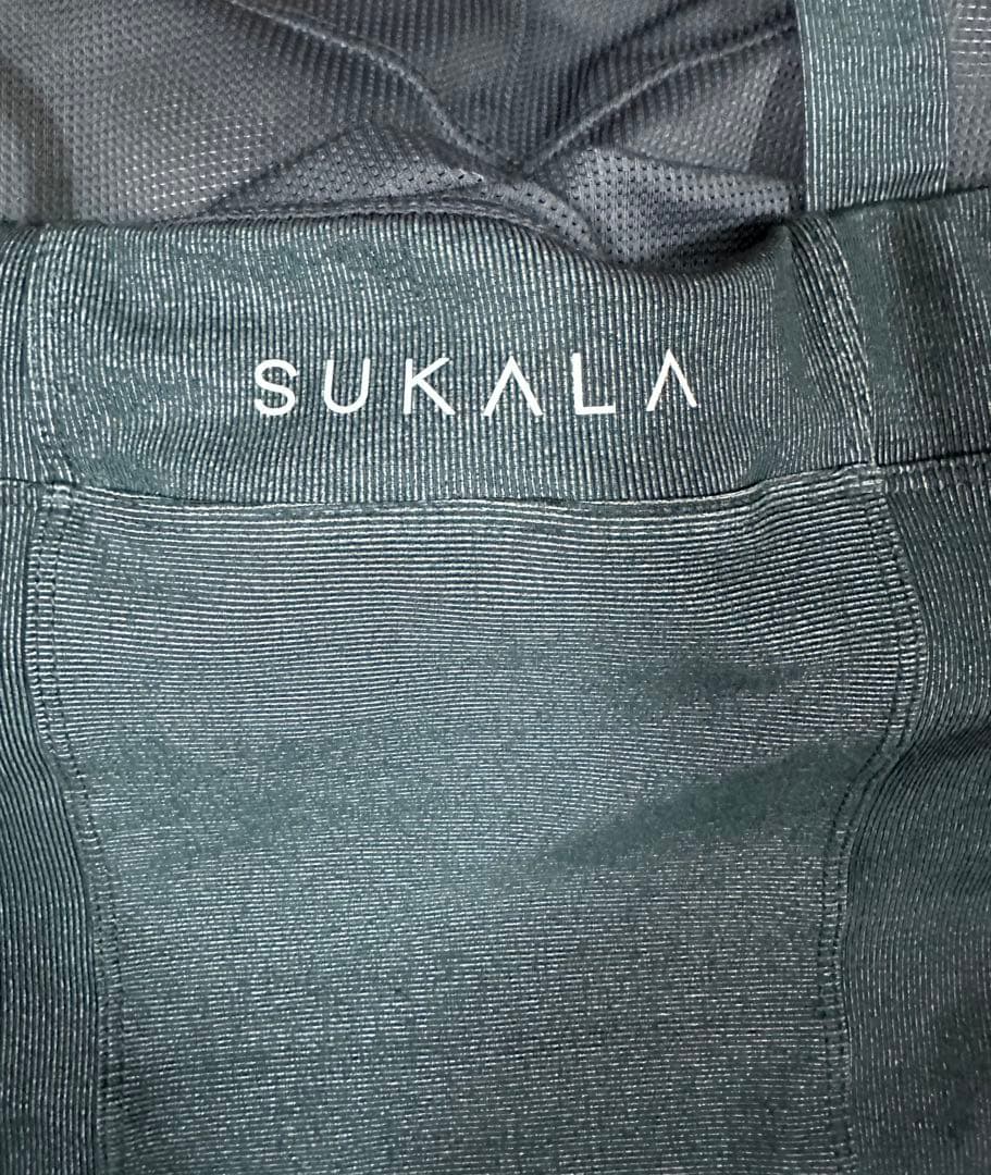 SUKALA ヨガウェア　リブデニム 上下セット S ネイビー