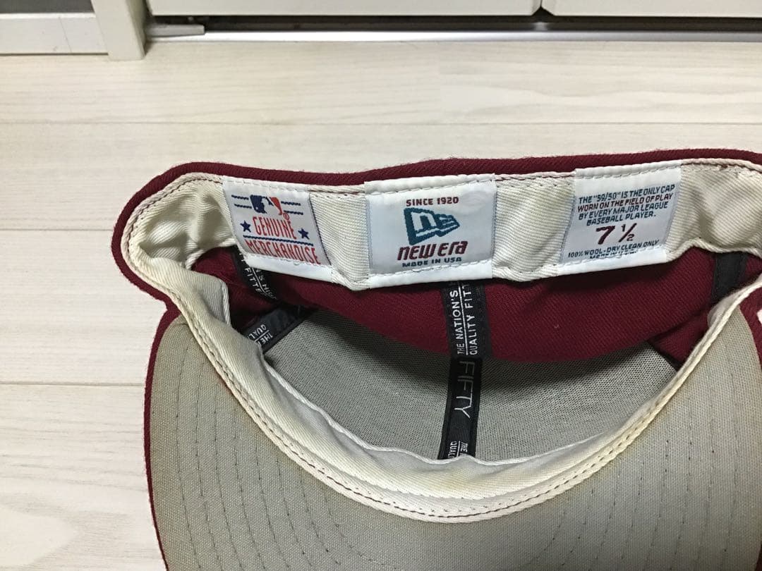 NEW ERA ニューヨーク・ヤンキースキャップ 7 1/2