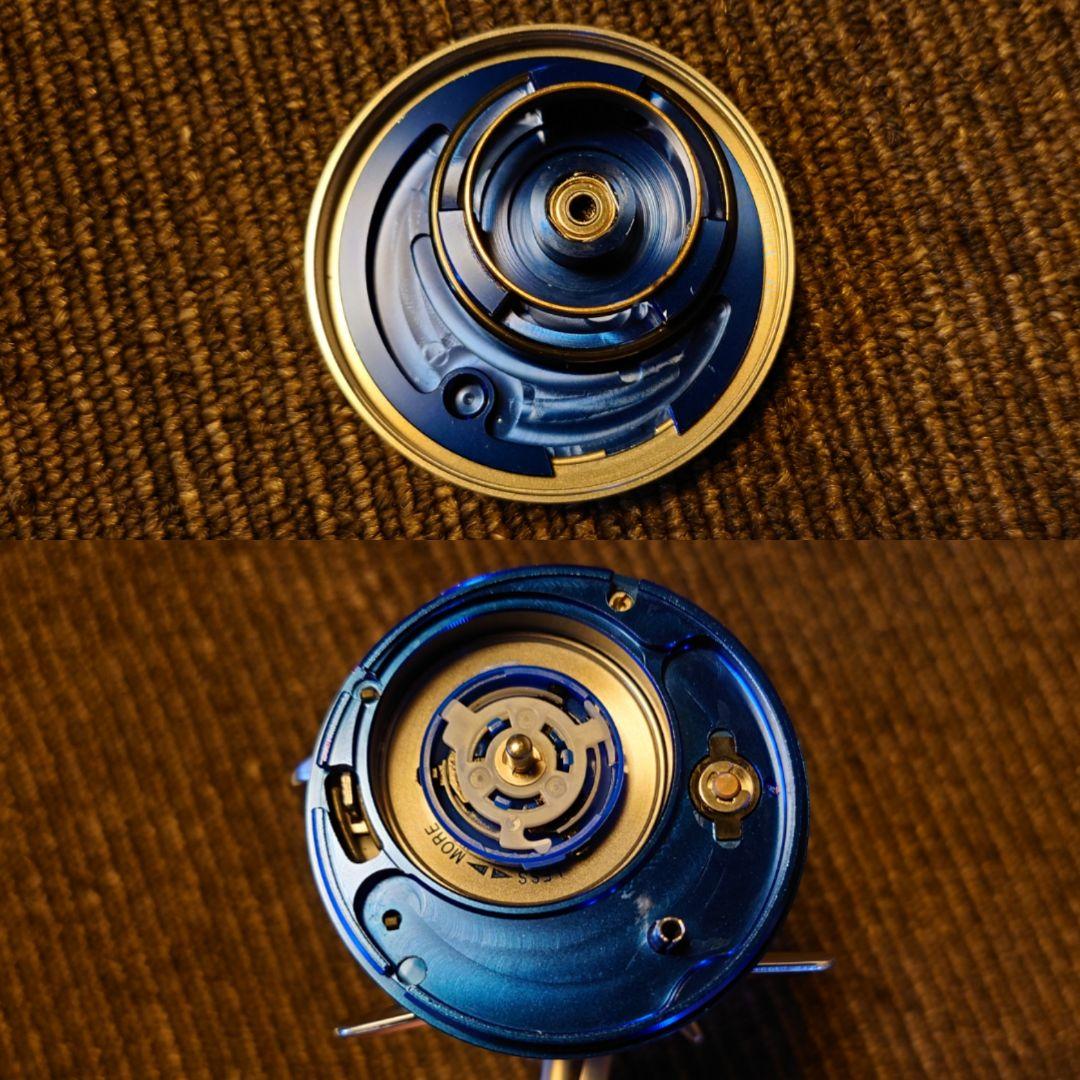 希少美品 ダイワ 02ミリオネア ベイエリアスペシャル 100L レフトハンドル