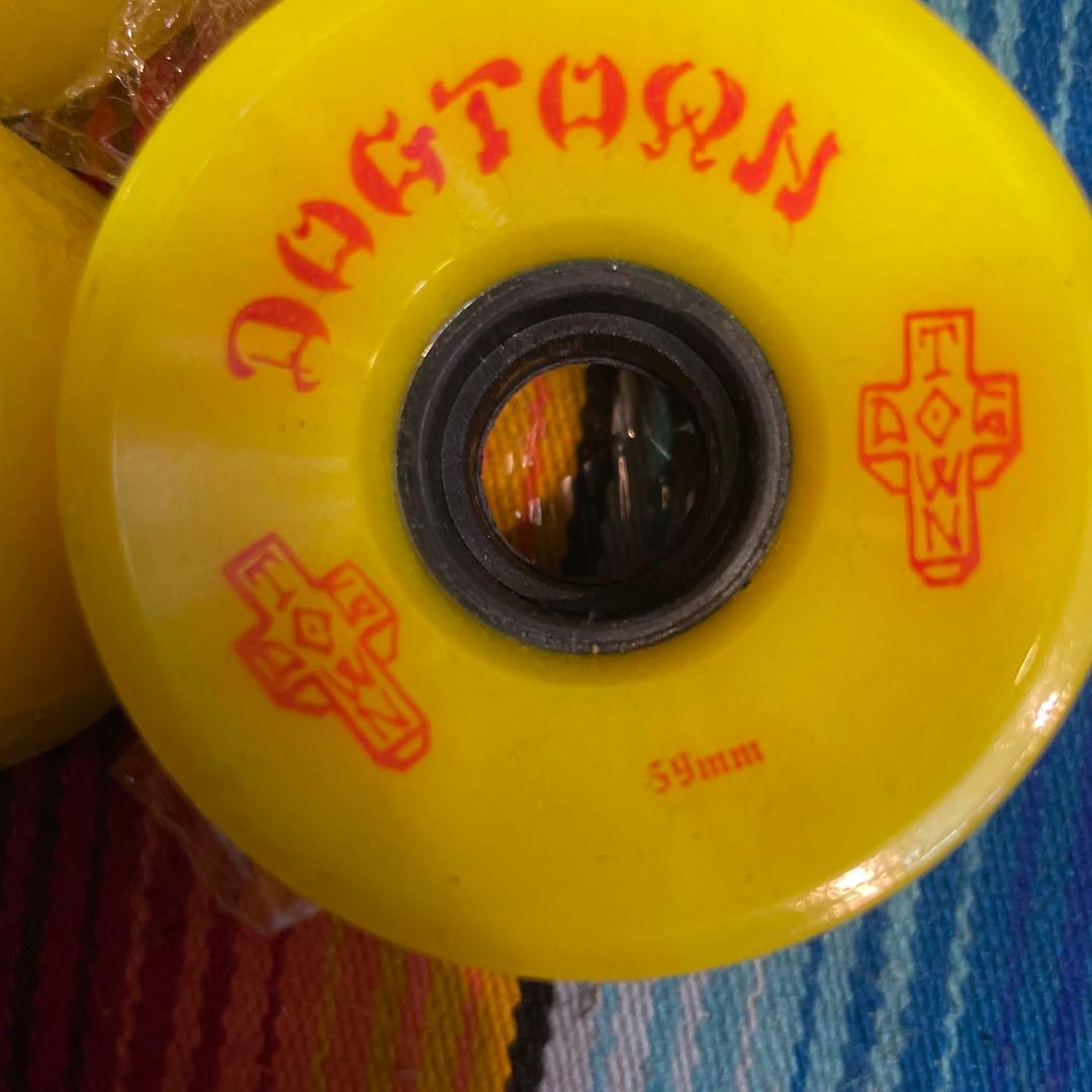 Dogtown スケートボードウィール 59mm イエロー