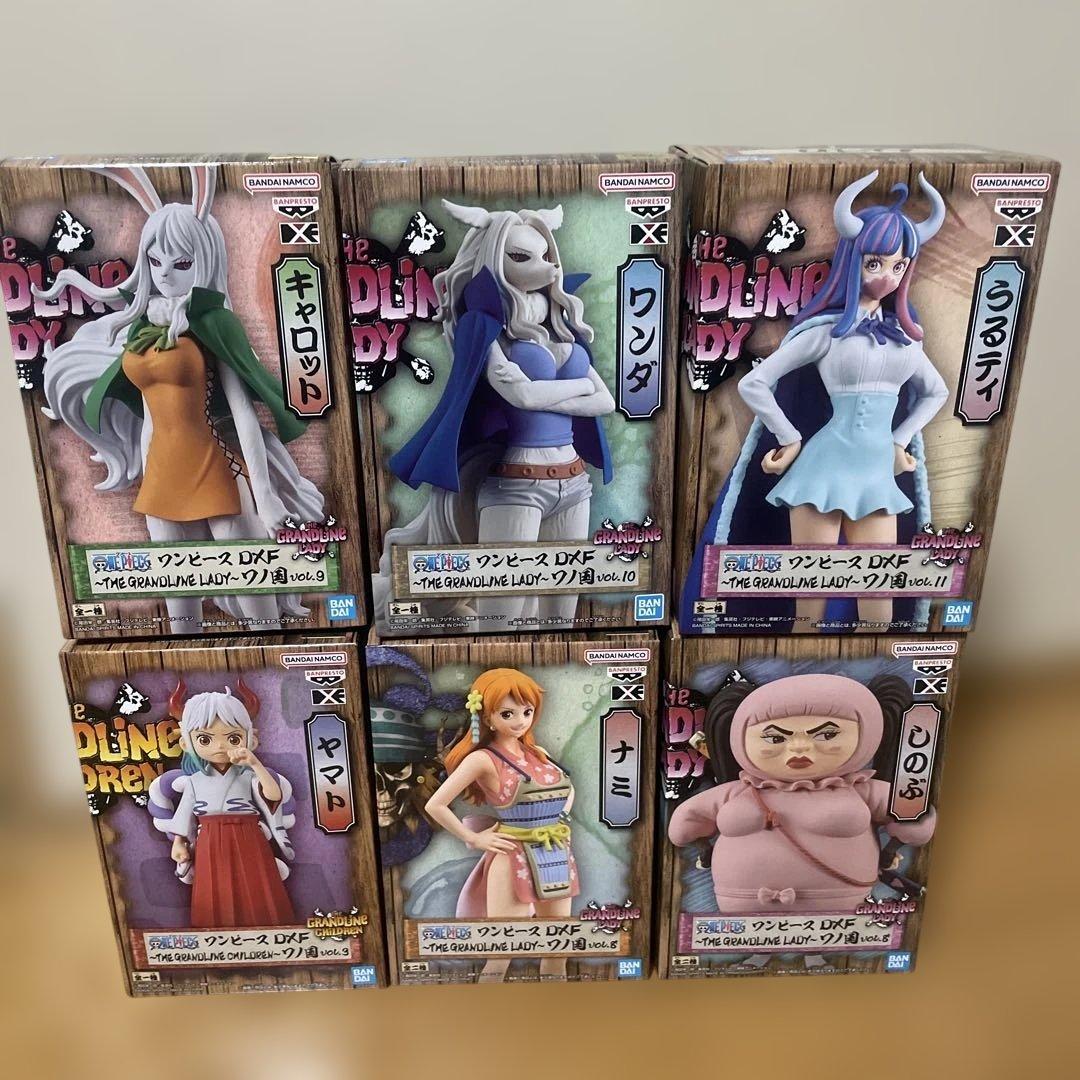 ワンピース DXF フィギュア ６体セット ワノ国編