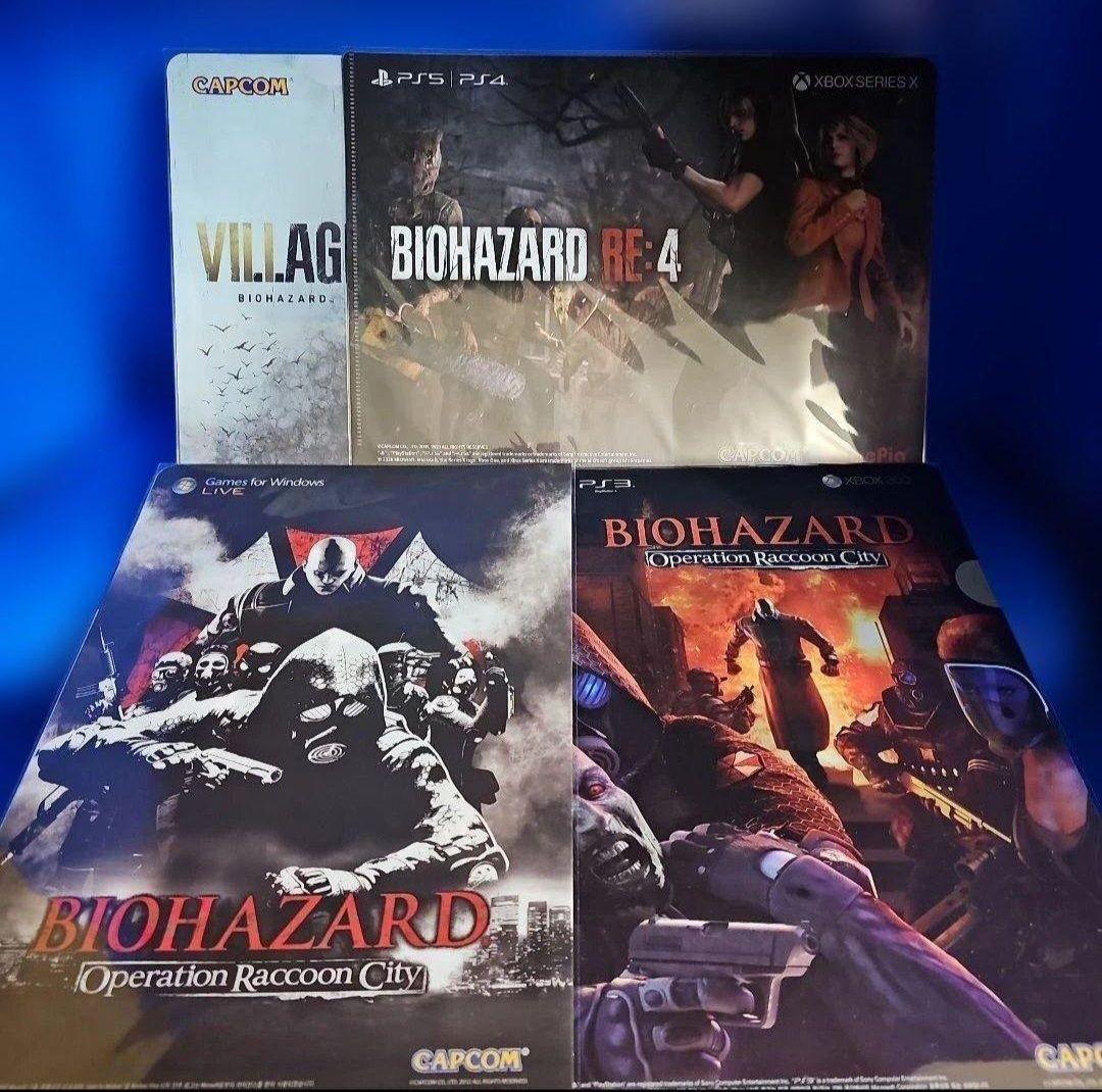 【新品★レア】バイオハザード クリアファイル ４種セット ★非売品