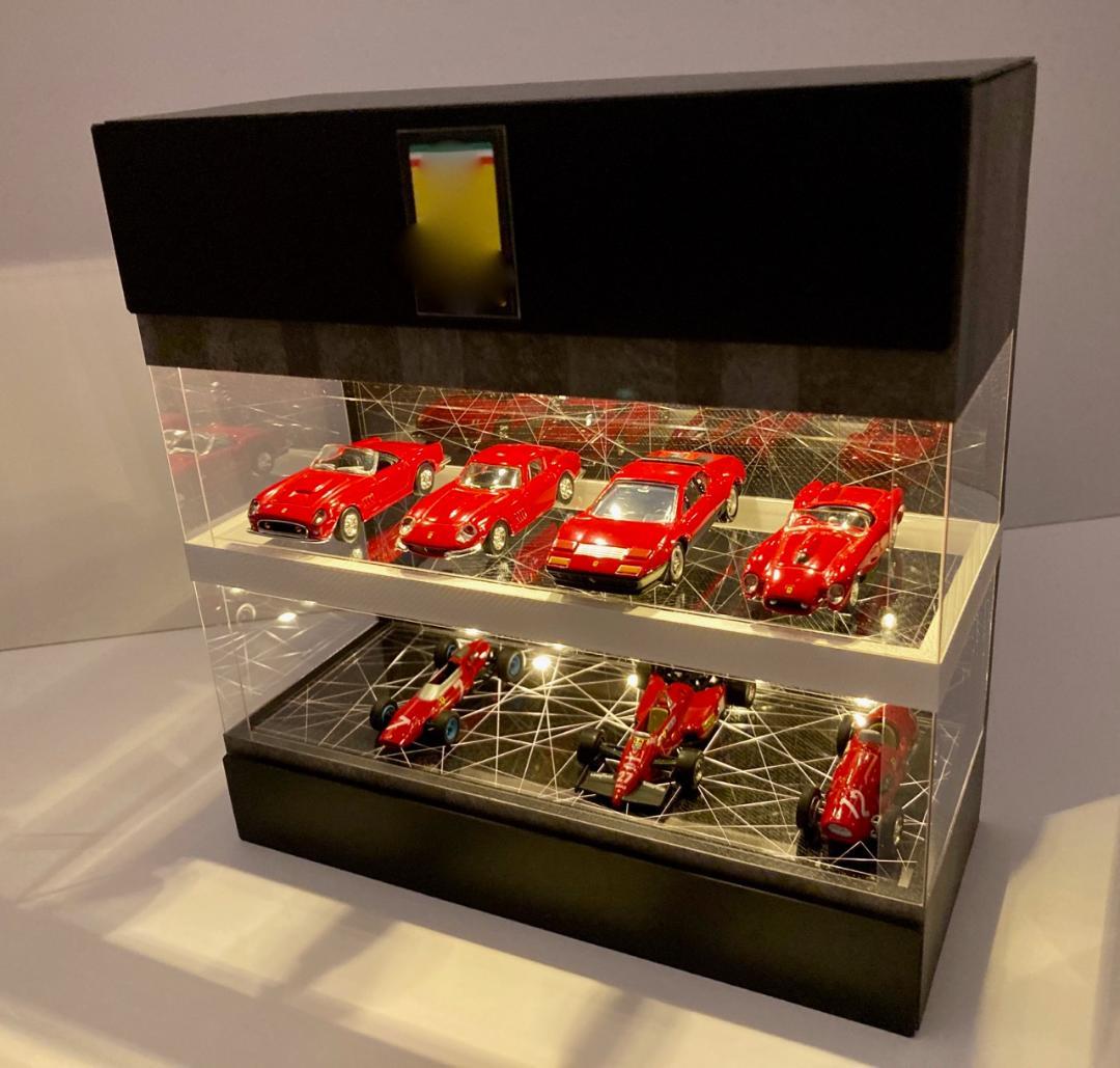 1/64展示10台可能・WH&RBK・2層式ディスプレーBOX / ネオジオラマ