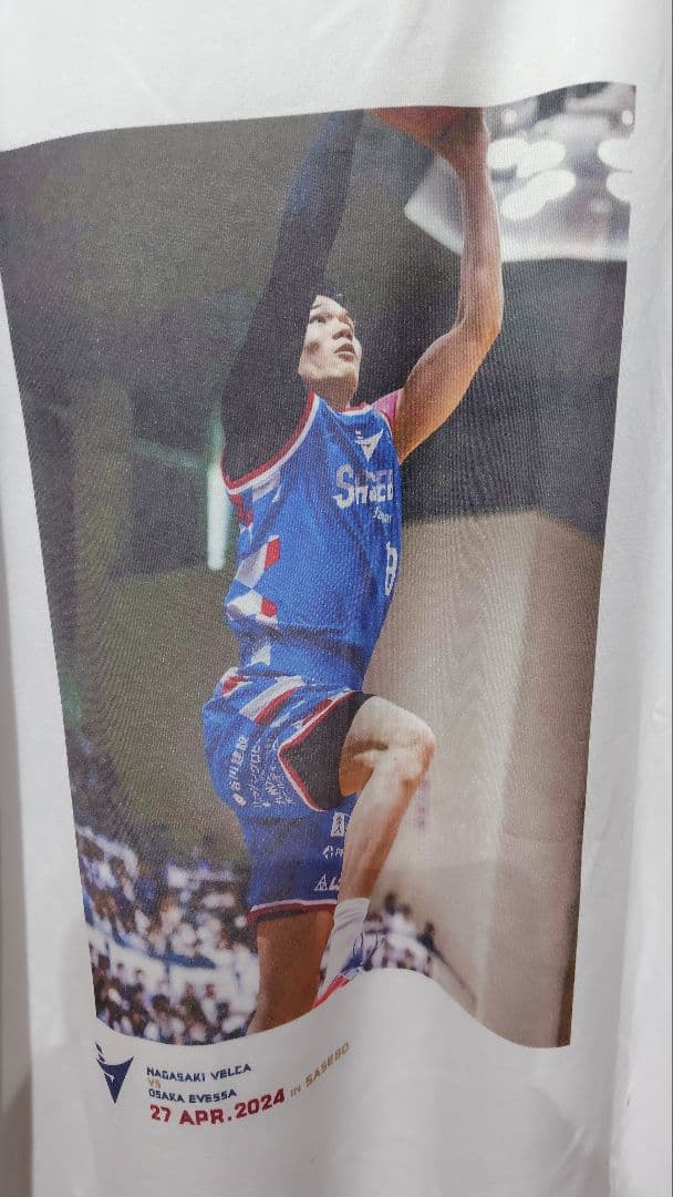 長崎ヴェルカ　馬場雄大選手　佐世保ユニハイライトT