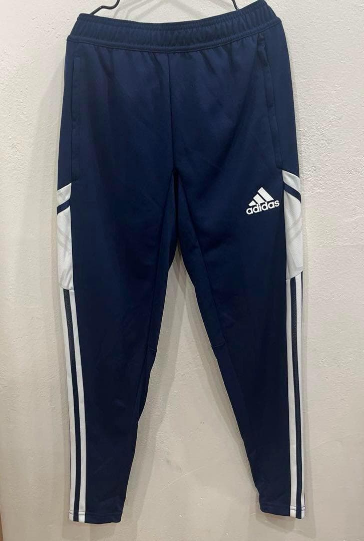 adidas　新品　 ネイビー ハーフジップジャージ上下　メンズ S
