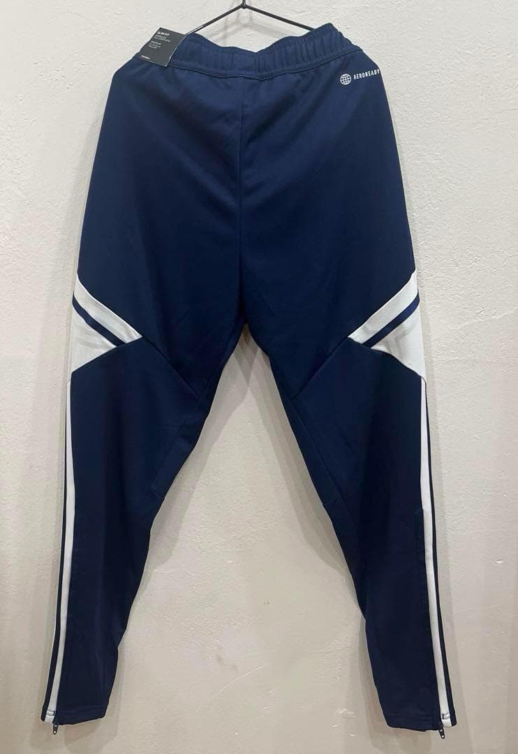 adidas　新品　 ネイビー ハーフジップジャージ上下　メンズ S
