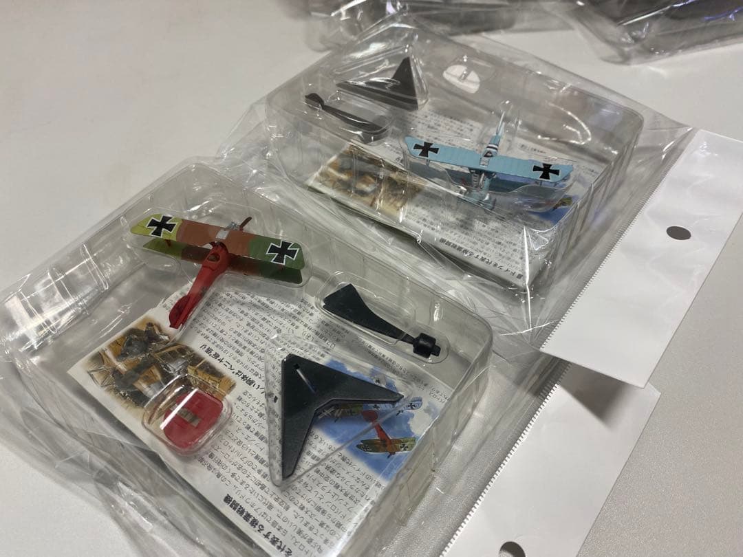 エフトイズ　複葉機コレクション　ウイングキットコレクション