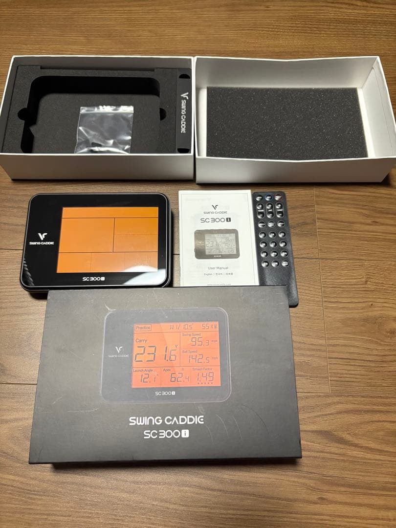 マイケニュウ　SWING CADDIE SC300i ゴルフ弾道測定器