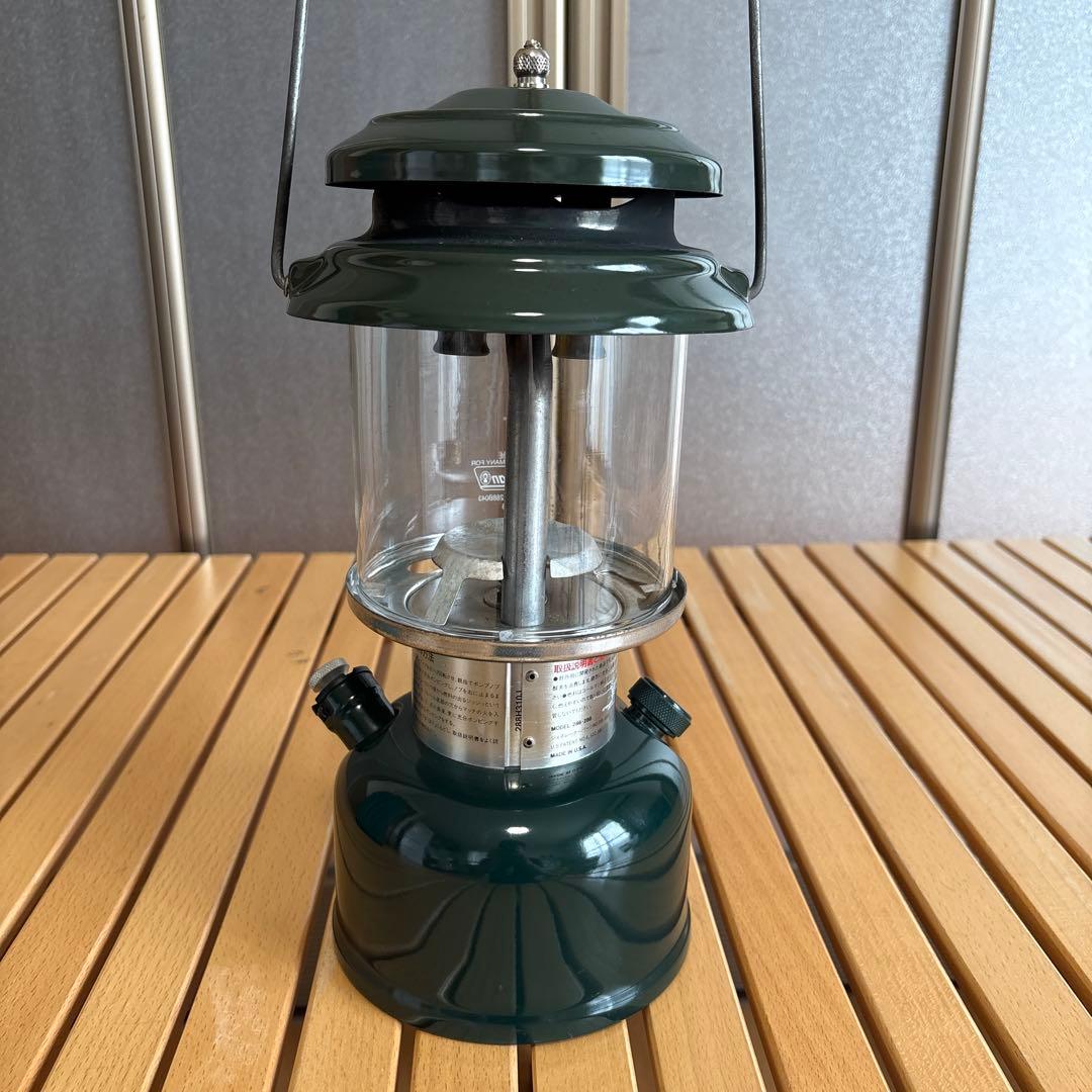【中古】Colemanツーマントルランタン 288A （三点セット）