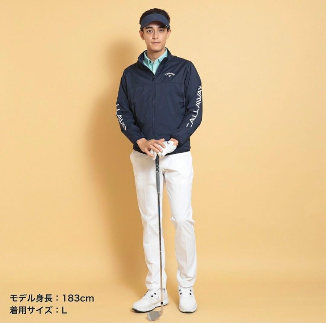 【新品】キャロウェイ／フルジップブルゾン／ストレッチ／Ｍサイズ