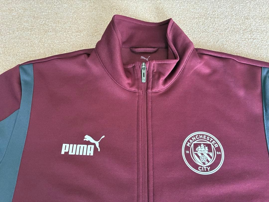 プーマ PUMA サッカー　マンチェスターシティ　トラックトップ　ジャージ
