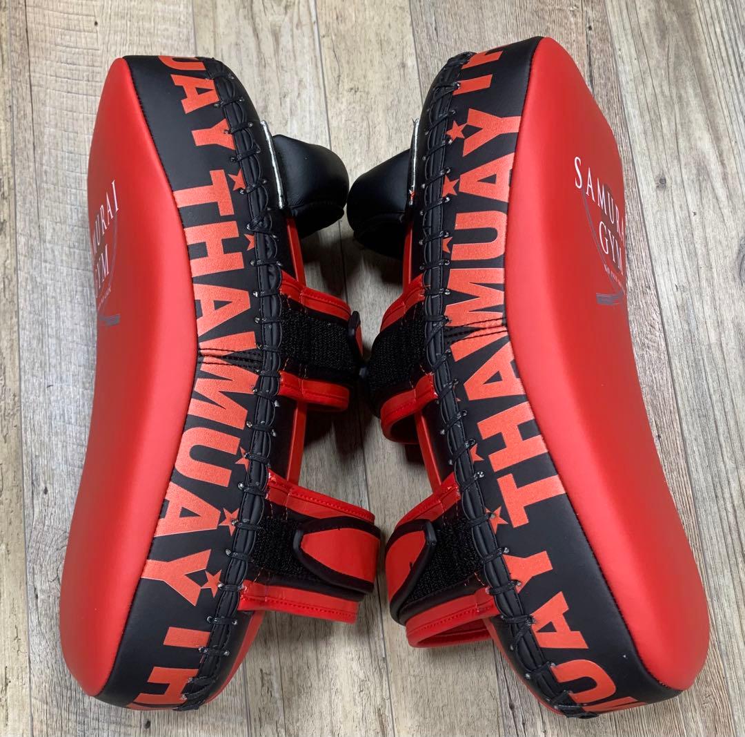 SAMURAI GYM タイパッド 新品 レッド/ブラック