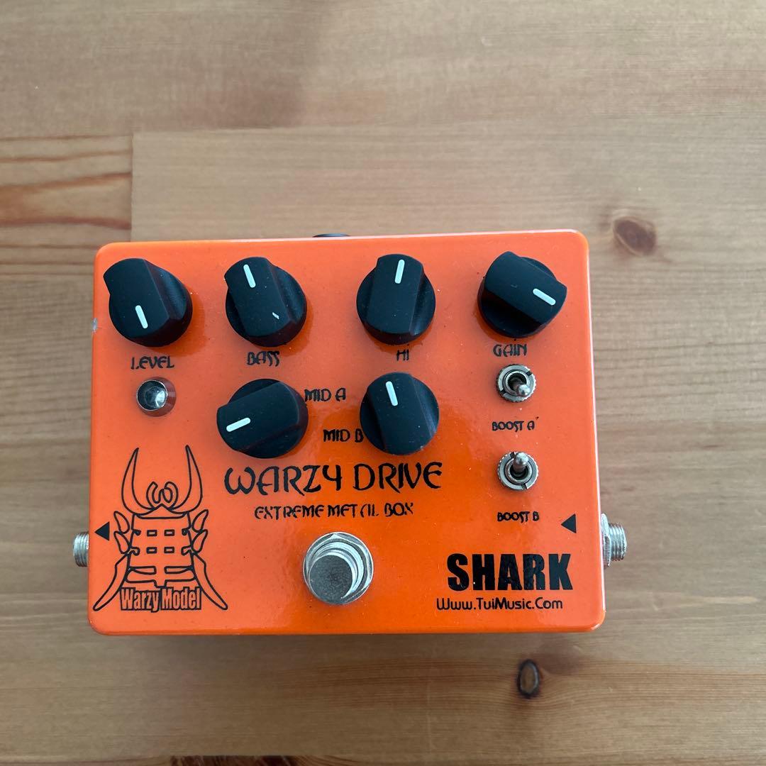 SHARK Warzy Drive ギターエフェクター