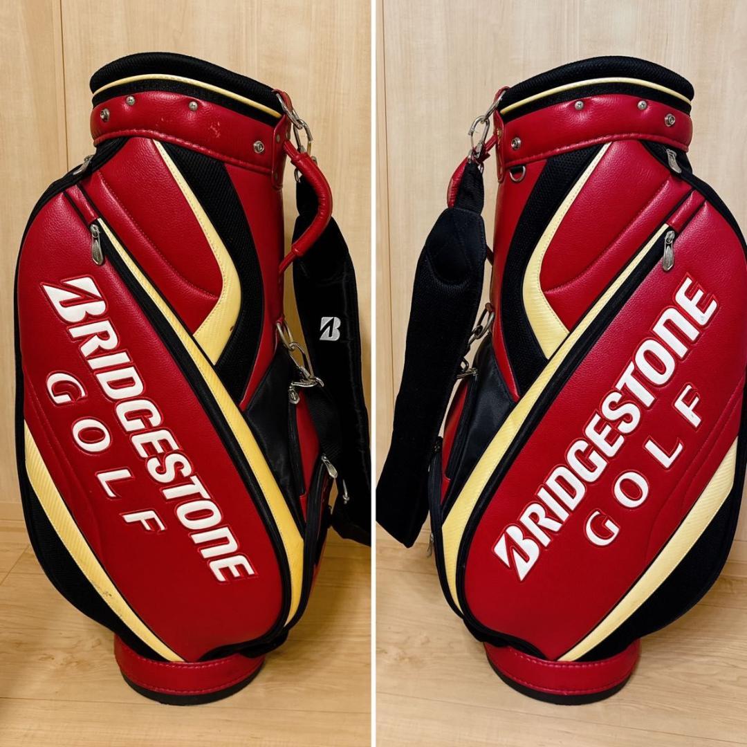 初心者男性用ゴルフクラブ13本セットBRIDGESTONEキャデイバッグ付