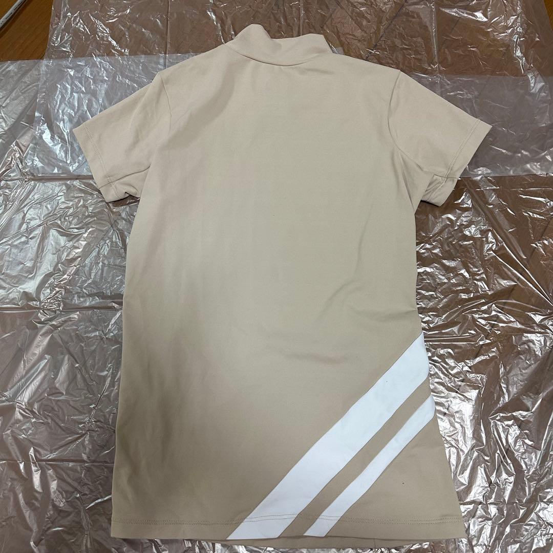 DESCENTE レディースゴルフシャツ ベージュ
