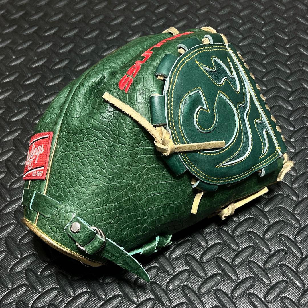 ローリングス オーダー ノーホール型 ライナーバック 軟式 投手用 グローブ