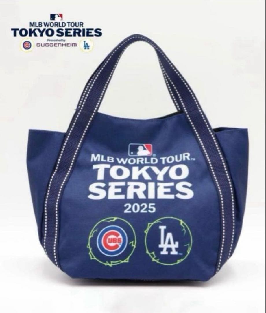 MLB東京シリーズ ミニバルーントートバッグ　ドジャース　カブス　未使用