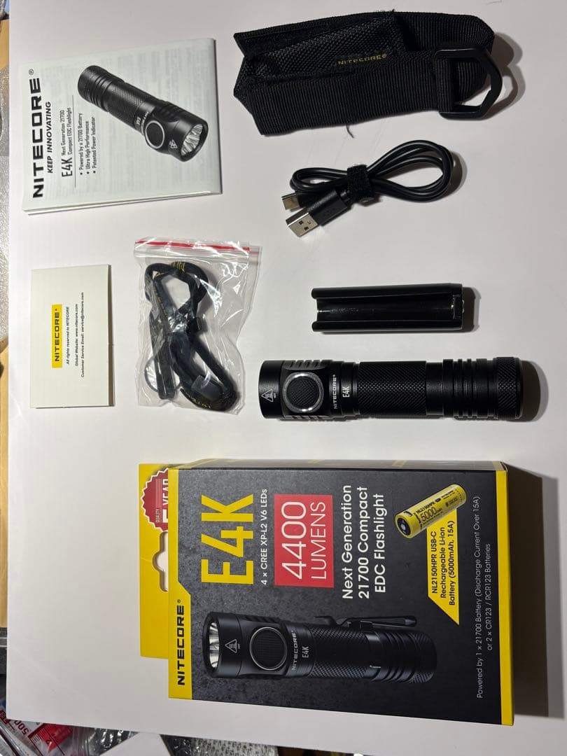 ライト・ランタン Nitecore E4K