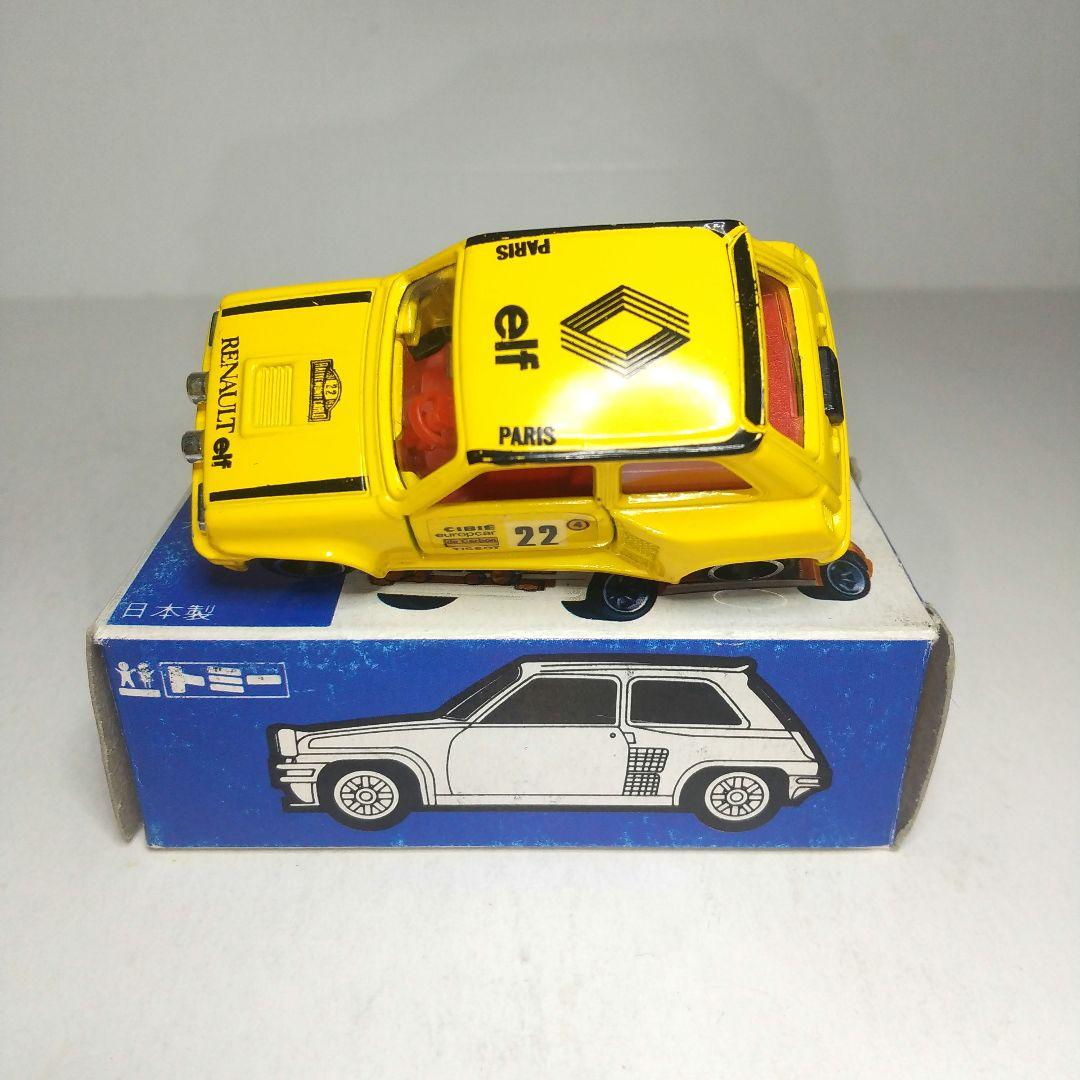 (3531)トミカ 青箱 日本製 ルノー 5 ターボ ラリー