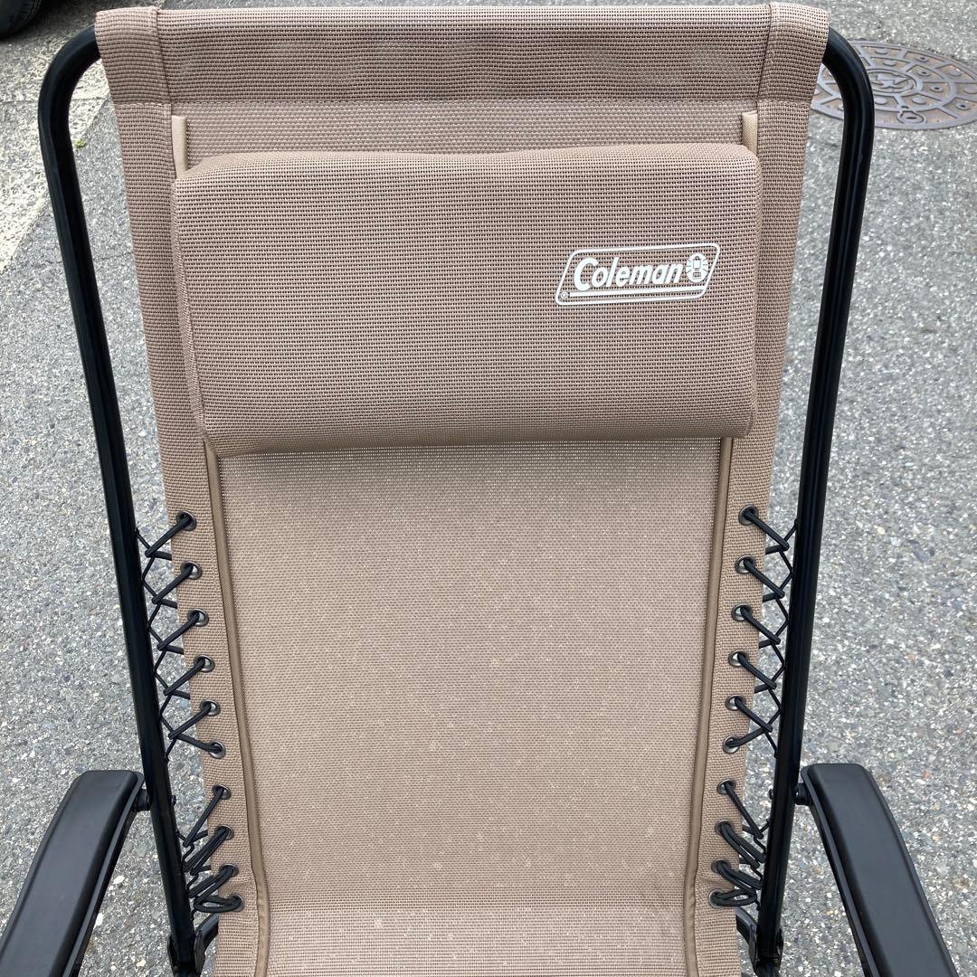 Coleman インフィニティチェア リクライニング アウトドア ベージュ