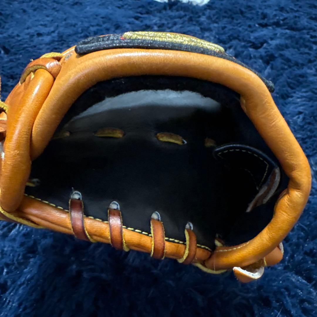 Donaiya 軟式グローブ 右投げ用 ブラウン