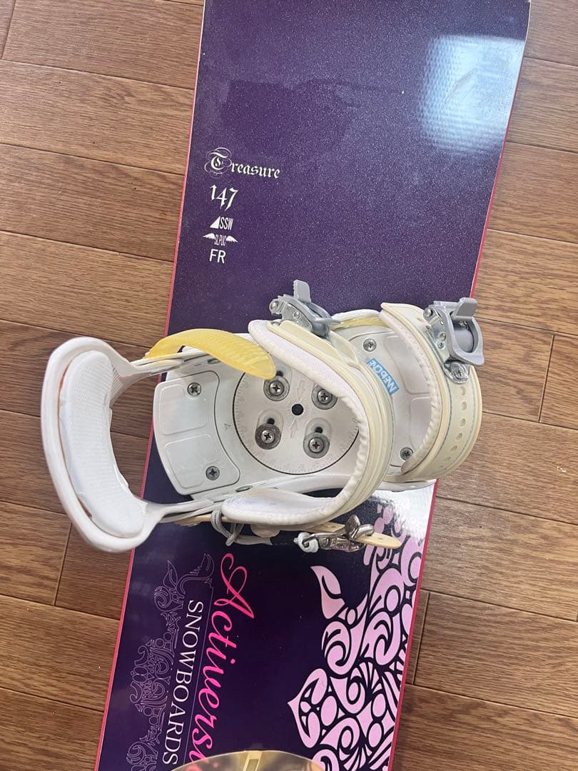 C-treasure スノーボード 147cm 紫