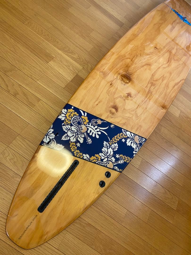 KANAKロングボード　ウッド柄　手渡しのみ愛知　購入前コメントお願いします
