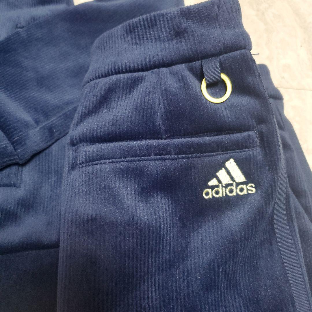 adidas アディダスゴルフ スリーストライプスセットアップ Mサイズ