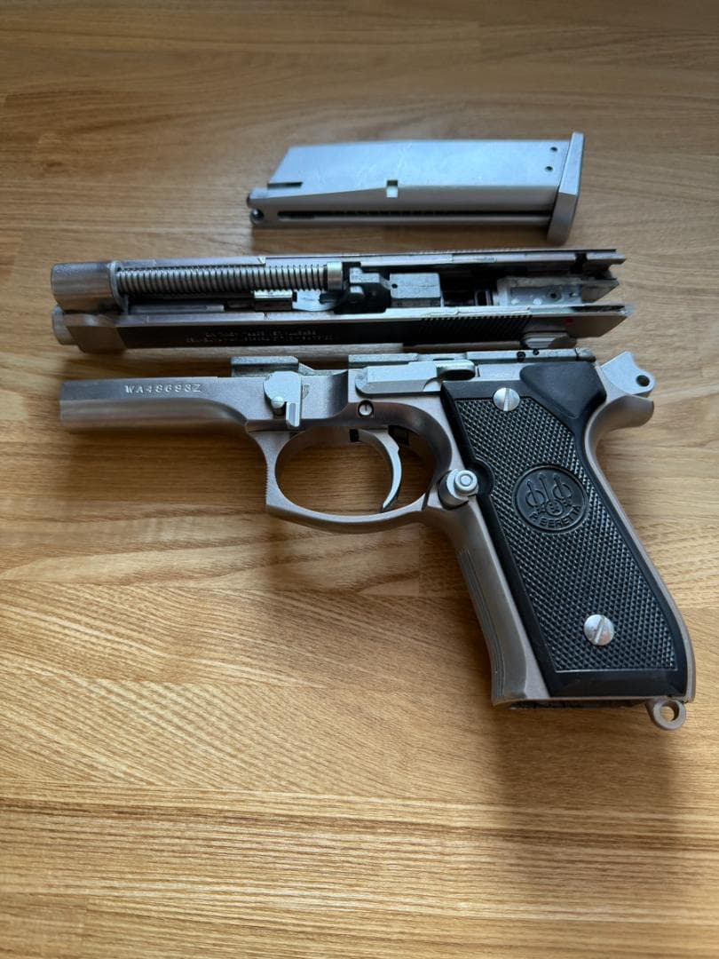 WA BERETTA M92FS アイノックス ガスブローバック　ASGK適合品