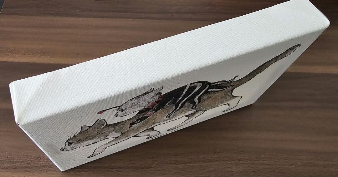 ヒグチユウコ　複製画とステッカー