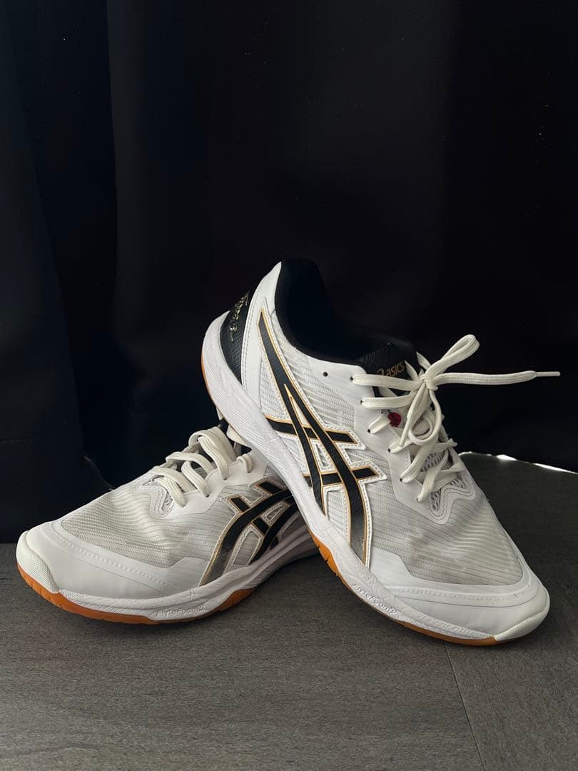 ASICS バレーボールシューズ ホワイト/ブラック