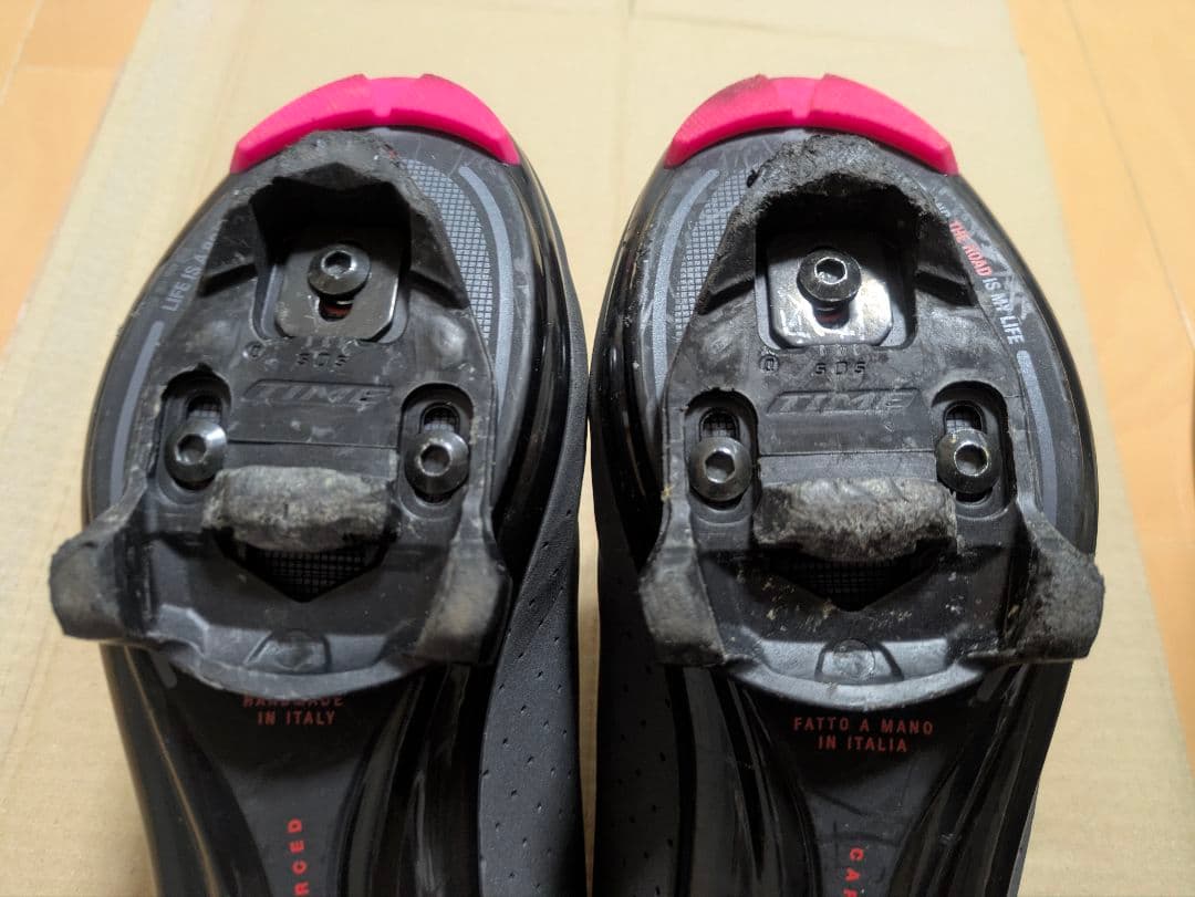 fizik R5 ロードシューズ グレー/ピンク 24cm