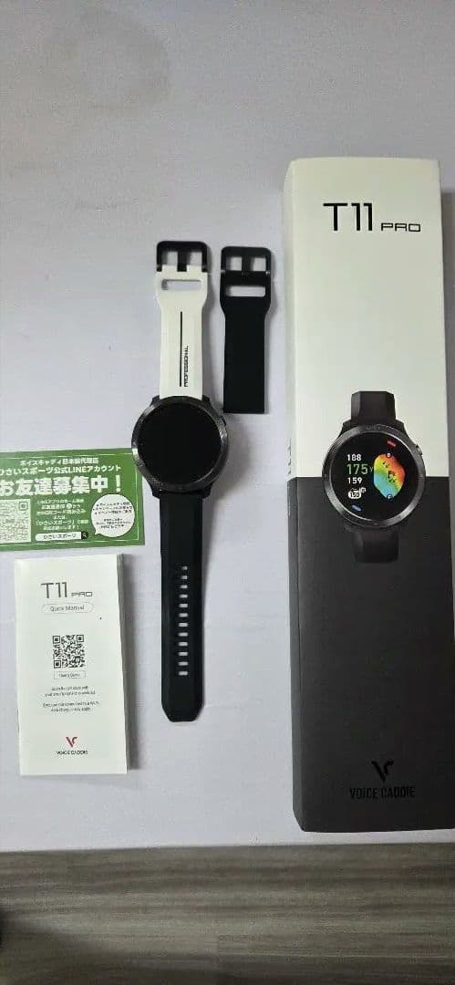 T11 Pro GPSウォッチ 交換用バンド付き　ジャンク