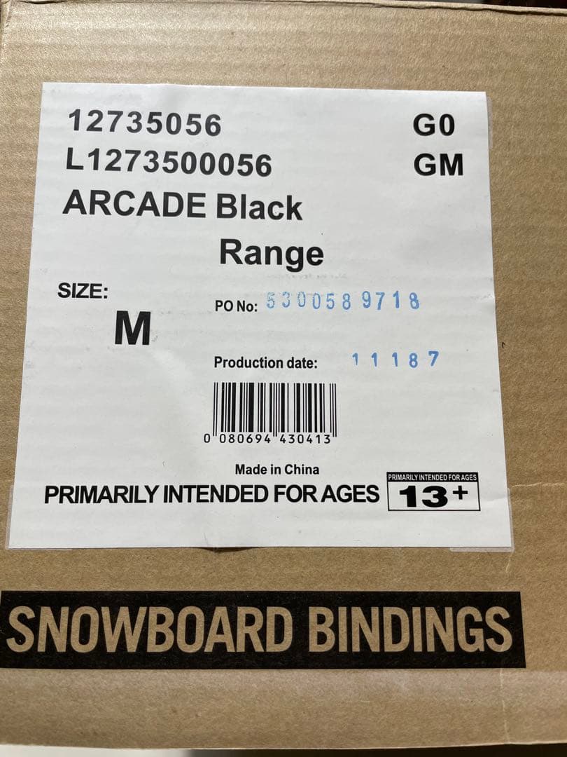 SALOMON スノーボードビンディング ARCADEブラック S/M