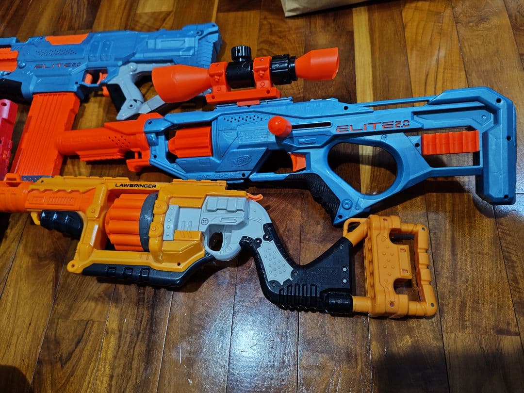 NERF ナーフガン 4つまとめ
