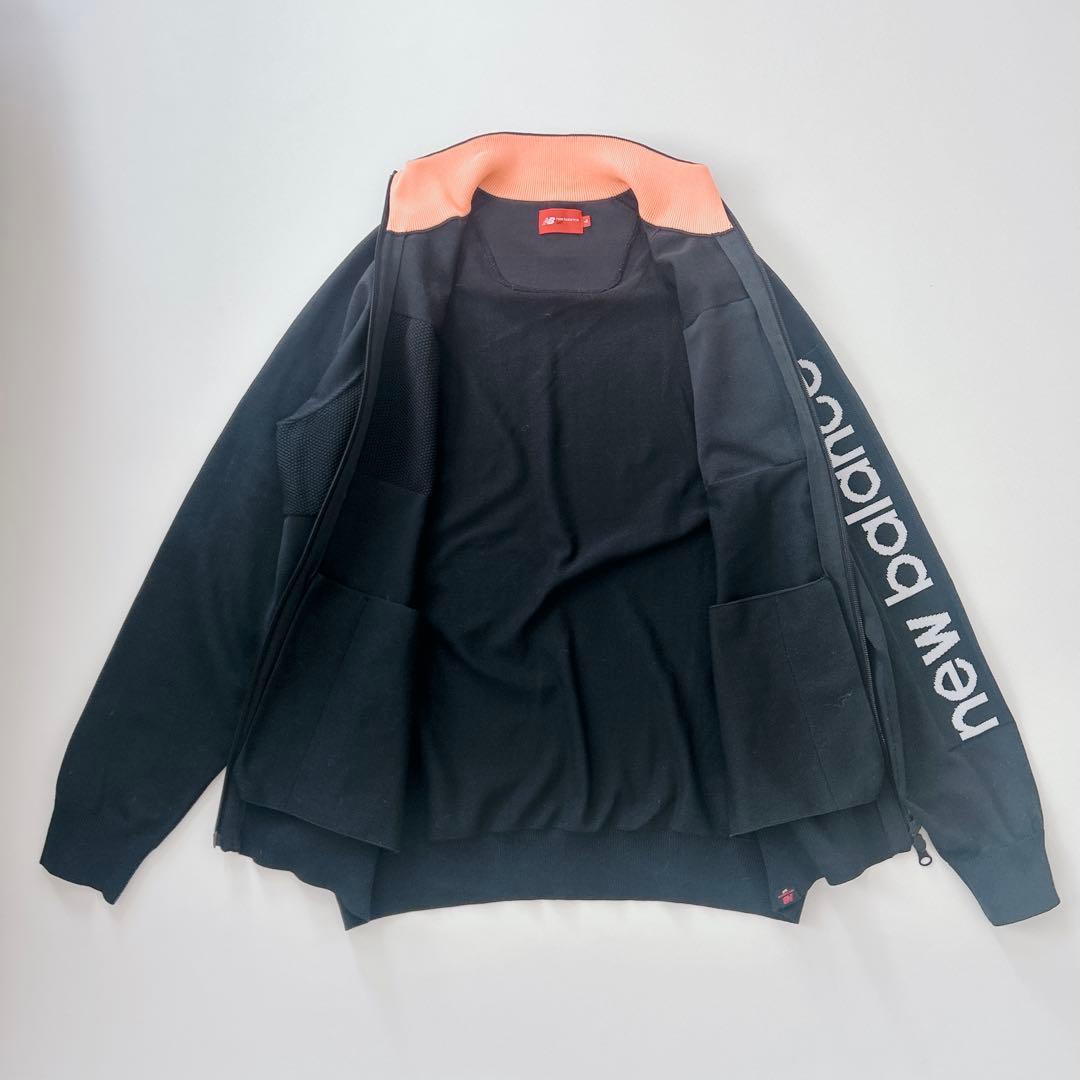 XL 美品　ニューバランスゴルフ　フルジップニットブルゾン　6 ジャージ