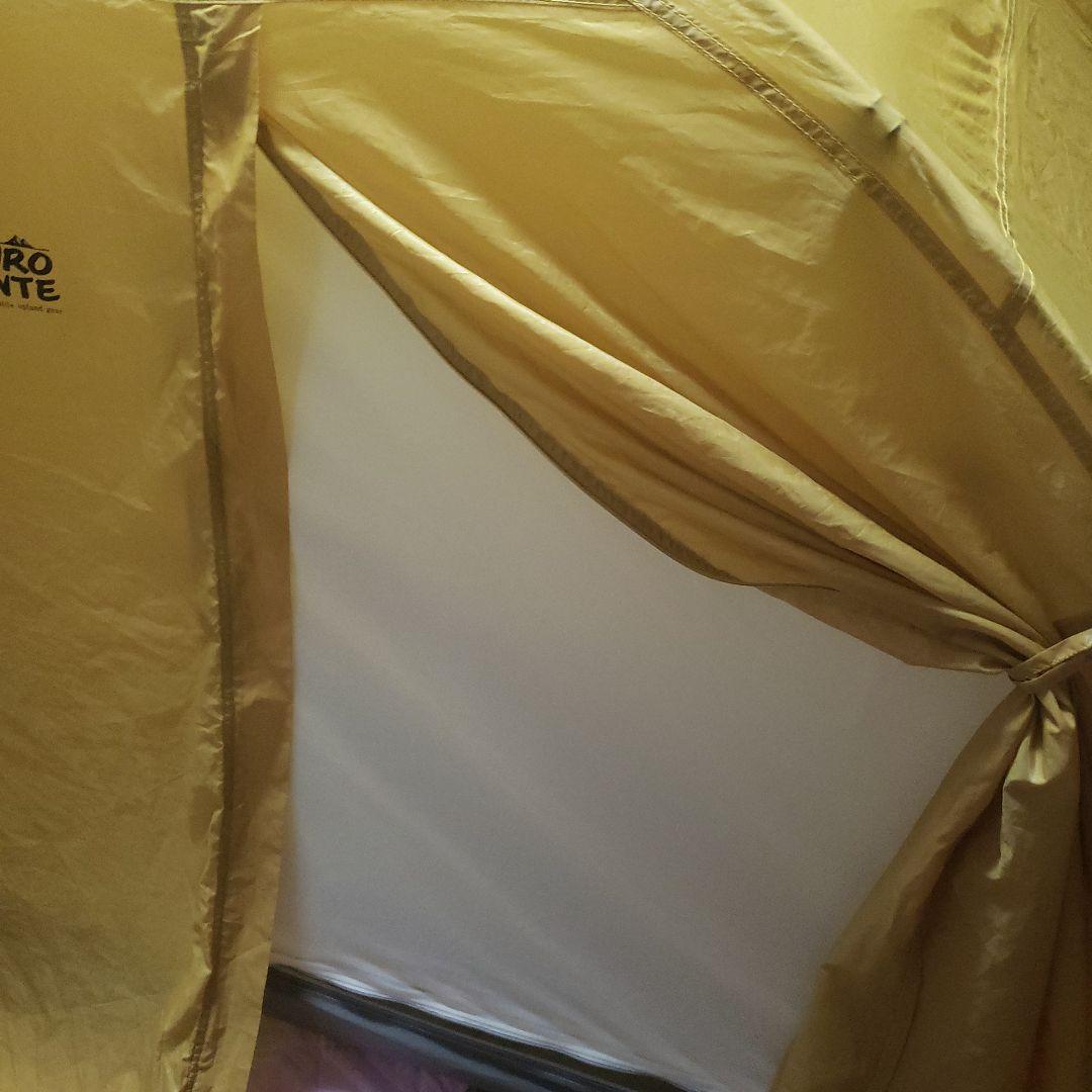未使用プロモンテVL15テント4シーズン、スペアポール.グランドシート付ソロ登山