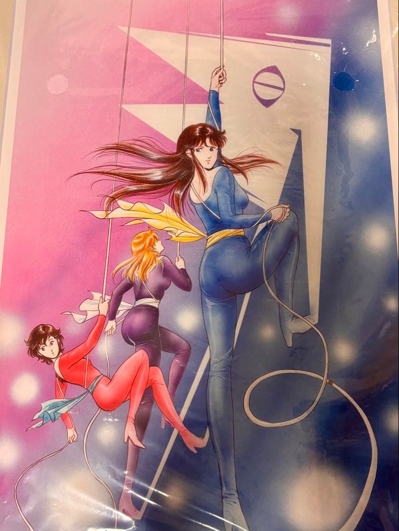 【新品未使用】40周年記念 キャッツアイ 展 複製原画 北条司 直筆サイン