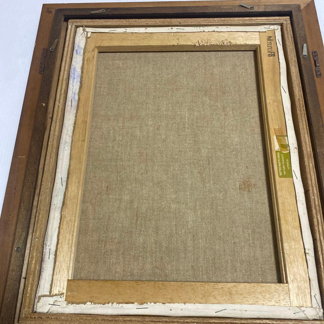 油彩画 風景画 油絵 絵画 額付き 額装 壁掛け インテリア