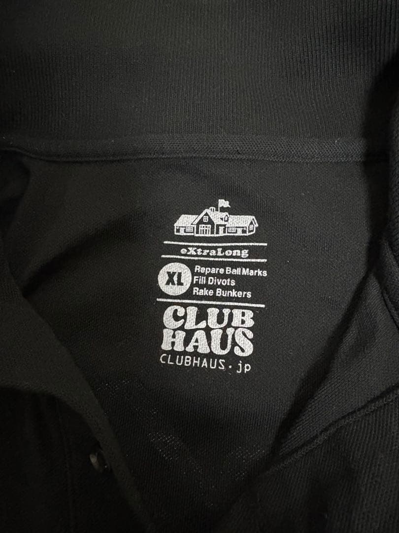 CLUBHAUS × ZOZO CHAMPIONSHIP ポロシャツ 黒　XL