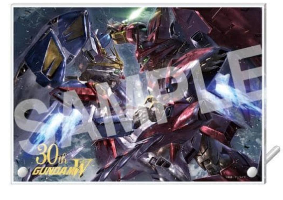 30周年 新機動戦記ガンダムW&Endless Waltz アクリルアートパネル