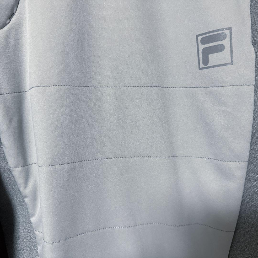 FILA GOLF フィラゴルフ 中綿 切り替え パンツ ズボン グレー 82